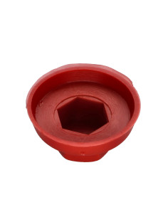 Kappe Sechskantkopf Polyethylen RAL3003 für Bohrschrauben... 2