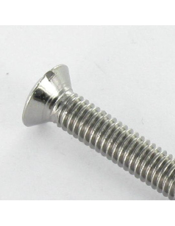 1 x Metallschrauben Verschromtem Messing...