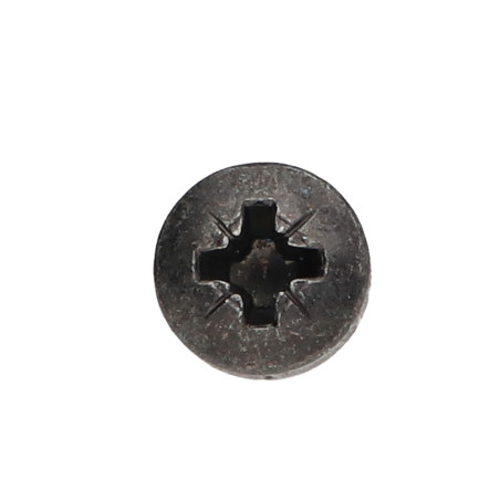 1 x Metallschrauben breitem gewölbtem kopf Pozi PZ4 M6x16 Stahl schwarz verzinkt Schraubensicherung 3M2353 360°