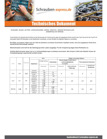 1 x Blechschraube breitem gewölbtem kopf Pozi...