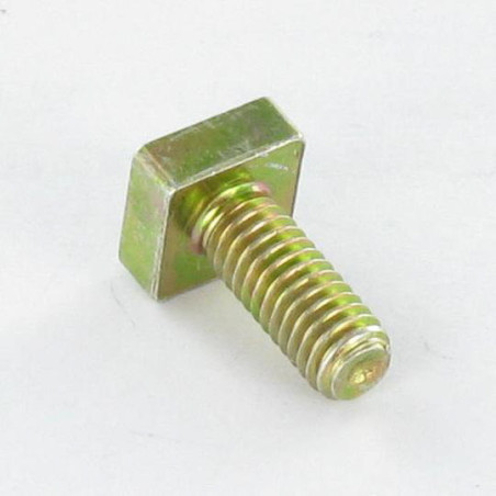 1 x Metallschrauben Vierkantkopf 4x10 Verzinkt Kopf 2,80 MAX