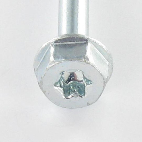 1 x Rahmenschraube tekor Sechskantkopf cut Bohrspitze mit Typ 17 Spitze 8X80 T40 Verzinkt CR3 48 hbs ohne Rotrost