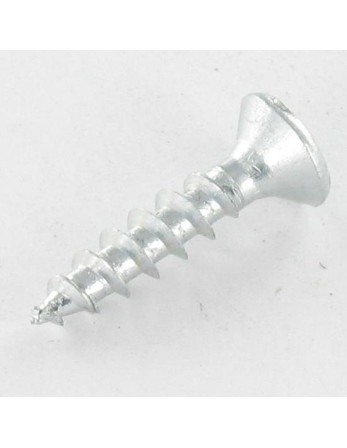 1 x Spanplattenschraube Flacher Senkkopf Pozi 2...