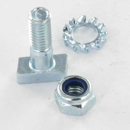 1 x Metallschrauben PARALLEL M5X15+ECR FR+RD. AZ-Außenverzahnung Verzinkt MEIN