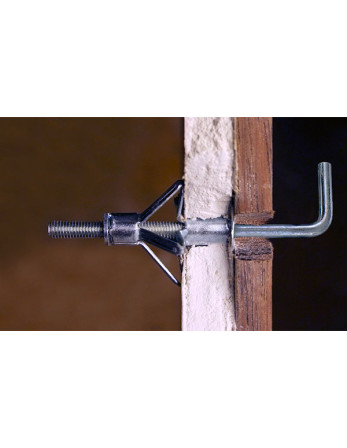 1 x Metalldübel 4X38 für Haken Verzinkt