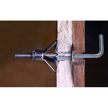 1 x Metalldübel 4X38 für Haken Verzinkt