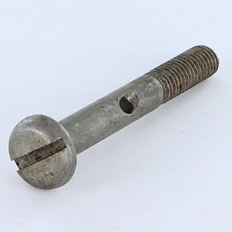1 x Metallschrauben Breiter zylindrischer Halbrundkopf Gespalten M8X60 Gebohrt 3.8 Rohstahl