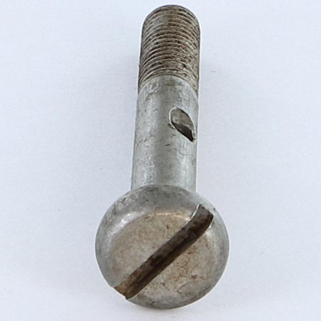 1 x Metallschrauben Breiter zylindrischer Halbrundkopf Gespalten M8X60 Gebohrt 3.8 Rohstahl