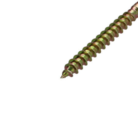 1 x Spanplattenschrauben Senkkopfschraube Pozi N°2 4,5X45 Gebohrt Dichromat