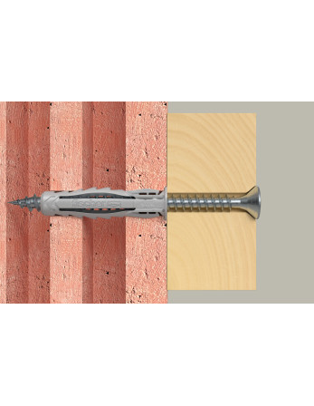 1 x Spreizdübel Fischer SX MEHR 6x30 Nylon