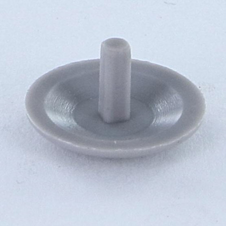 1 x Abdekkappe Spax Nylon Grau Kopf-Durchmesser 15 QUEU2.5X7