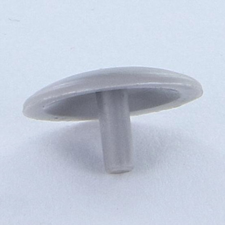 1 x Abdekkappe Spax Nylon Grau Kopf-Durchmesser 15 QUEU2.5X7