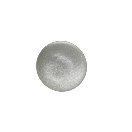 1 x Abdeckkappe Loch 12/5,5 Länge 5.6 Aluminium RAL9006 weißaluminium