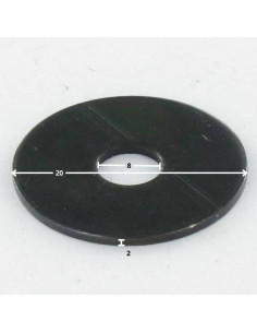 Scheiben/Unterlegscheibe Flach 8x20x2 Rohstahl Verzinkt... 2