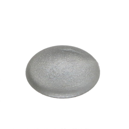 1 x Schraubenkopfabdeckung T20 Kopf-Durchmesser 12 Polyethylen RAL9006 weißaluminium