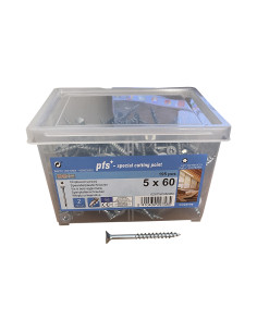 Eimer 195 Spanplattenschraube 5X60 Senkkopf T25 cut...