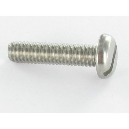 1 x Metallschrauben Breiter zylindrischer Halbrundkopf Gespalten M2,5 x 3,5 Rohstahl Mikroschrauben