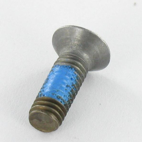 1 x Metallschrauben Senkkopfschraube Pozi PZ4 M6X18 Rohstahl Schraubensicherung 150)