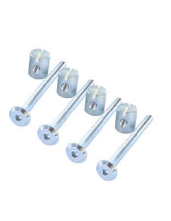 1 x Schraube MÖBEL KIT 4 Kopfschraube (mit...