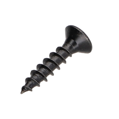 1 x Spanplattenschrauben Premium Senkkopfschraube Pozi N°2 4X20 Stahl schwarz verzinkt