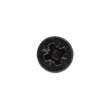 1 x Spanplattenschrauben Premium Senkkopfschraube Pozi N°2 4X20 Stahl schwarz verzinkt