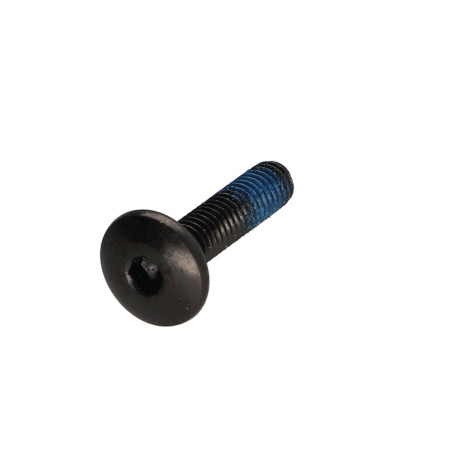 1 x Schraube Flachrundkopfschraube M6x25 Schraubenschlüssel 4 Stahl schwarz verzinkt Schraubensicherung