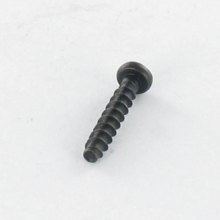 1 x Schraube für Kunststoff TRILOBE Zylindrischer Halbrundkopf Pozi 3x16 FILET45 Stahl schwarz verzinkt Mikroschrauben