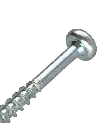 1 x Spanplattenschrauben Rundkopf Pozi N°3 6X80...