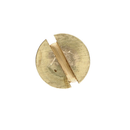 1 x Holzschraube Messing Senkkopfschraube Gespalten 3,5 x 25 Kopf-Durchmesser 7,5 für 8