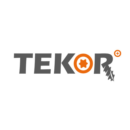 1 x Spanplattenschrauben TEKOR Tellerkopfschrauben T40 cut Bohrspitze mit Typ 17 Spitze 8x300 Teilgewinde Verzinkt