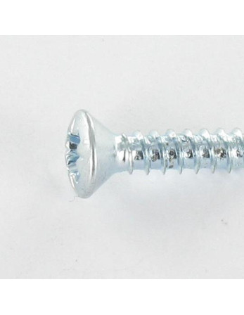 1 x Blechschraube Flacher Senkkopf Pozi 3,9 x...