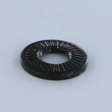 1 x Kontaktscheiben M8x16x1,4 Stahl schwarz verzinkt Serie Z (schmal)