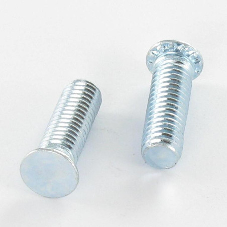 1 x Schraube Nieten M4x15 Verzinkt