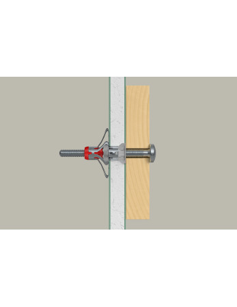 1 x Dübel Metallisch Fischer DUOHM 6X55 Pozi
