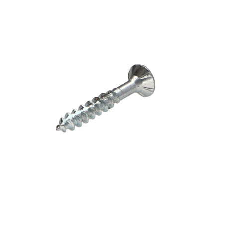 1 x Spanplattenschrauben TEKOR Senkkopfschraube Gezahnt Pozi N°2 4X25 cut Bohrspitze mit Typ 17 Spitze Gesamtgewinde