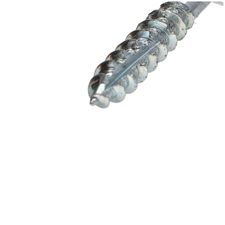 1 x Spanplattenschrauben TEKOR Senkkopfschraube Gezahnt Pozi N°2 4X25 cut Bohrspitze mit Typ 17 Spitze Gesamtgewinde