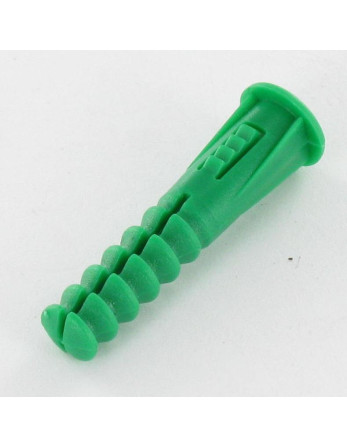 1 x Dübel mit flansch RAM RC 6x30 Grün