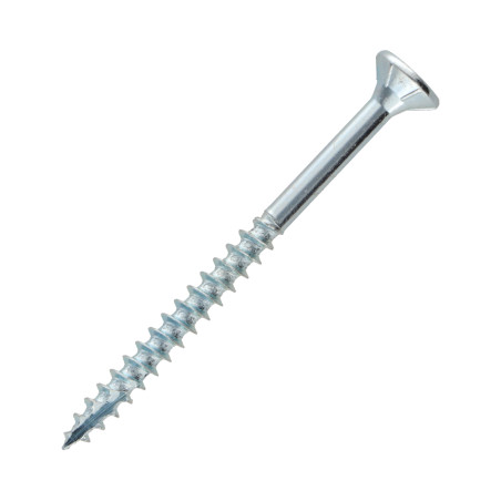 1 x Eimer 385 Spanplattenschraube 4X50 Senkkopf T20 cut Bohrspitze mit Typ 17 Spitze Verzinkt