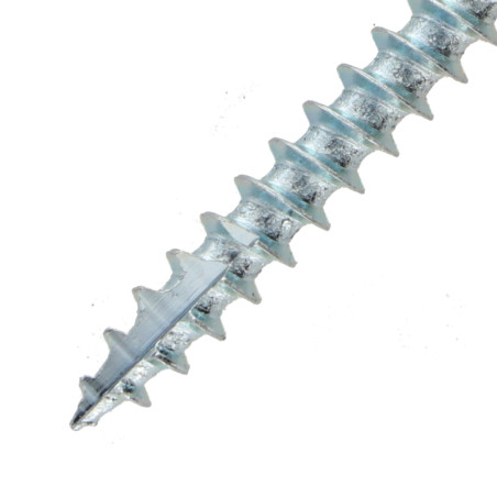 1 x Eimer 385 Spanplattenschraube 4X50 Senkkopf T20 cut Bohrspitze mit Typ 17 Spitze Verzinkt