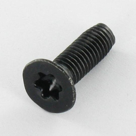 1 x Gewindefurchende Schraube Senkkopfschraube M5x16 T25 Stahl schwarz verzinkt