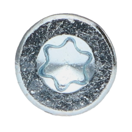 1 x Eimer 385 Spanplattenschraube 4X50 Senkkopf T20 cut Bohrspitze mit Typ 17 Spitze Verzinkt