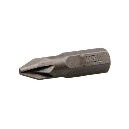 1 x Biteinsatz Industrielle Qualität 1/4" C6.3 Pozi PZ3 Länge 25