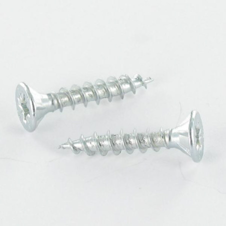 1 x Spanplattenschraube Senkkopf Pozi 6X45 Verzinkt