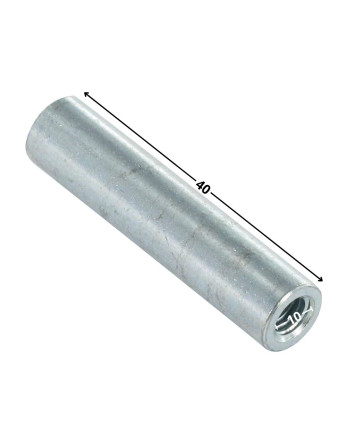 1 x Langmutter Zylindrisch M10x40 Durchmesser...