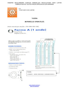 Scheiben/Unterlegscheibe ONDUFLEX M4 Verzinkt Type B 2... 2