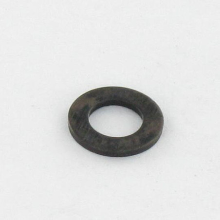 1 x Scheiben/Unterlegscheibe Flach M4X8X0,8 Z Stahl schwarz verzinkt