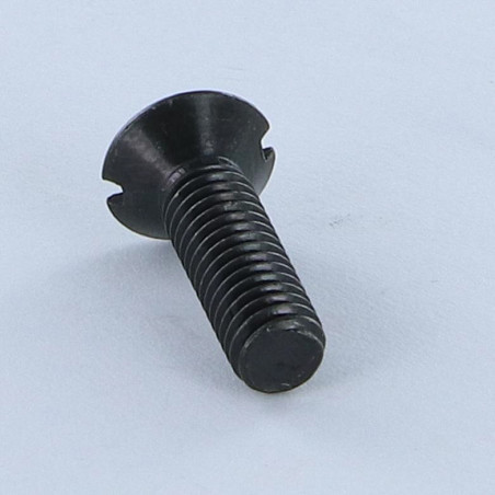 1 x Metallschrauben Senkkopfschraube Gespalten M8X70 Stahl schwarz verzinkt