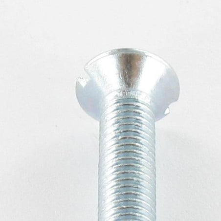 1 x Metallschrauben Senkkopfschraube Gespalten M6X90 Verzinkt