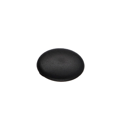 1 x Schraubenkopfabdeckung T30 Kopf-Durchmesser 16,5 Schwarzes Polyethylen