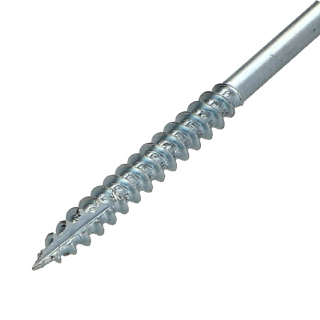 1 x Spanplattenschrauben TEKOR Senkkopfschraube Gezahnt Pozi N°2 5X60 Mit Gewinde 36 cut Bohrspitze mit Typ 17 Spitze